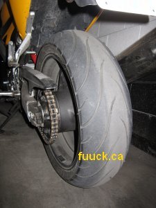 Michelin Pilot Road 2 - new rear tire picture 1