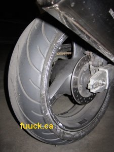 Michelin Pilot Road 2 - new rear tire picture 2